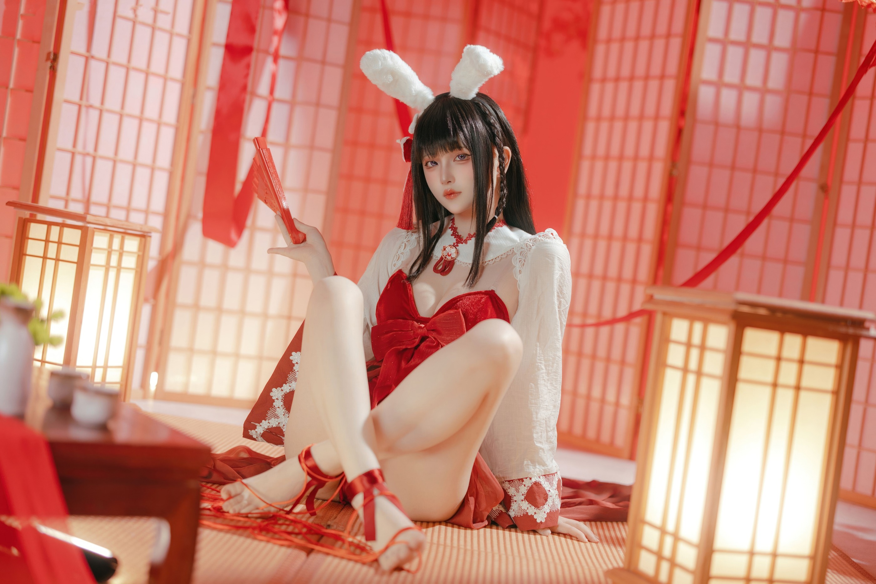 图片[1]-屿鱼 – NO.086 碧蓝航线 大山·祈愿的巫女兔[58P]-XikXak